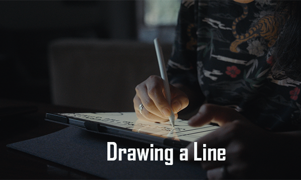 drawing a line-1